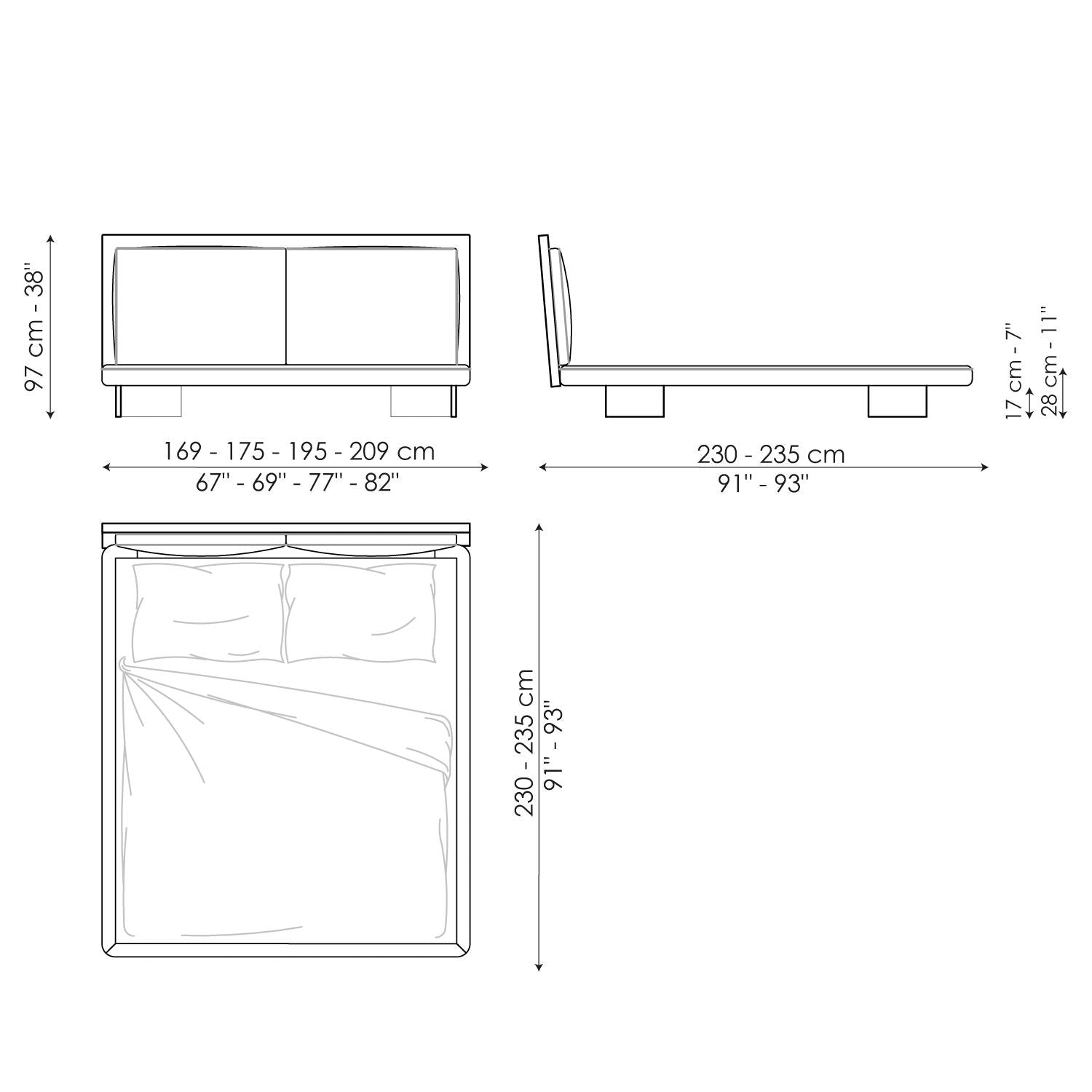 DOUBLE BEDS
