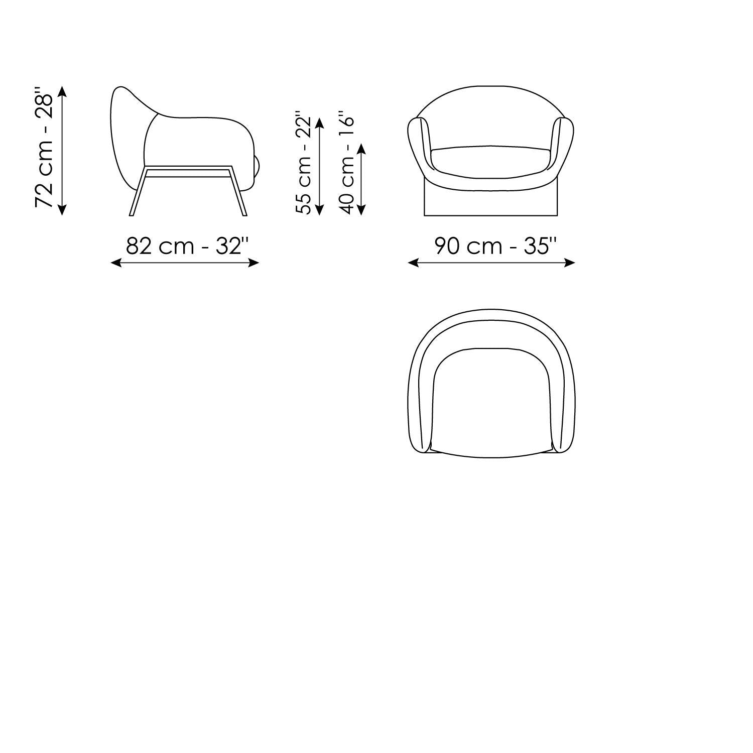 ARMCHAIRS AND POUFS