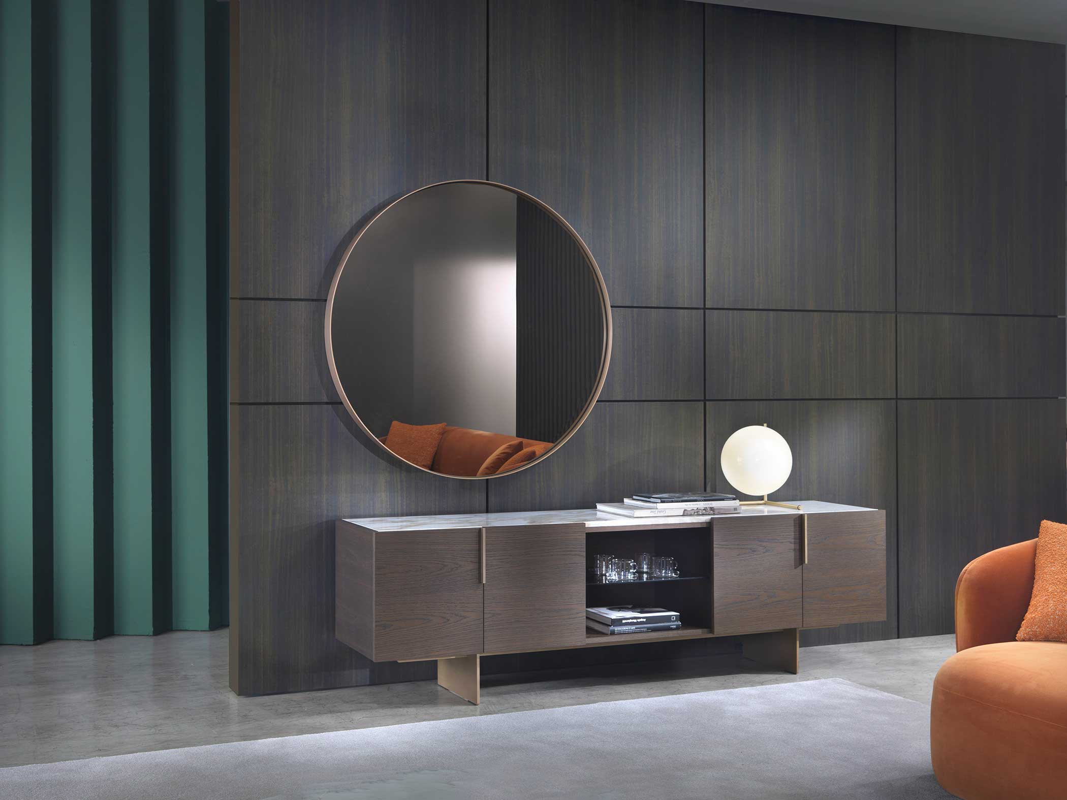 BOOKSHELVES / CONSOLES / MIRRORS