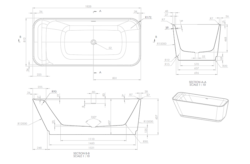 BATHTUBS
