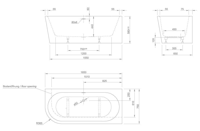 BATHTUBS